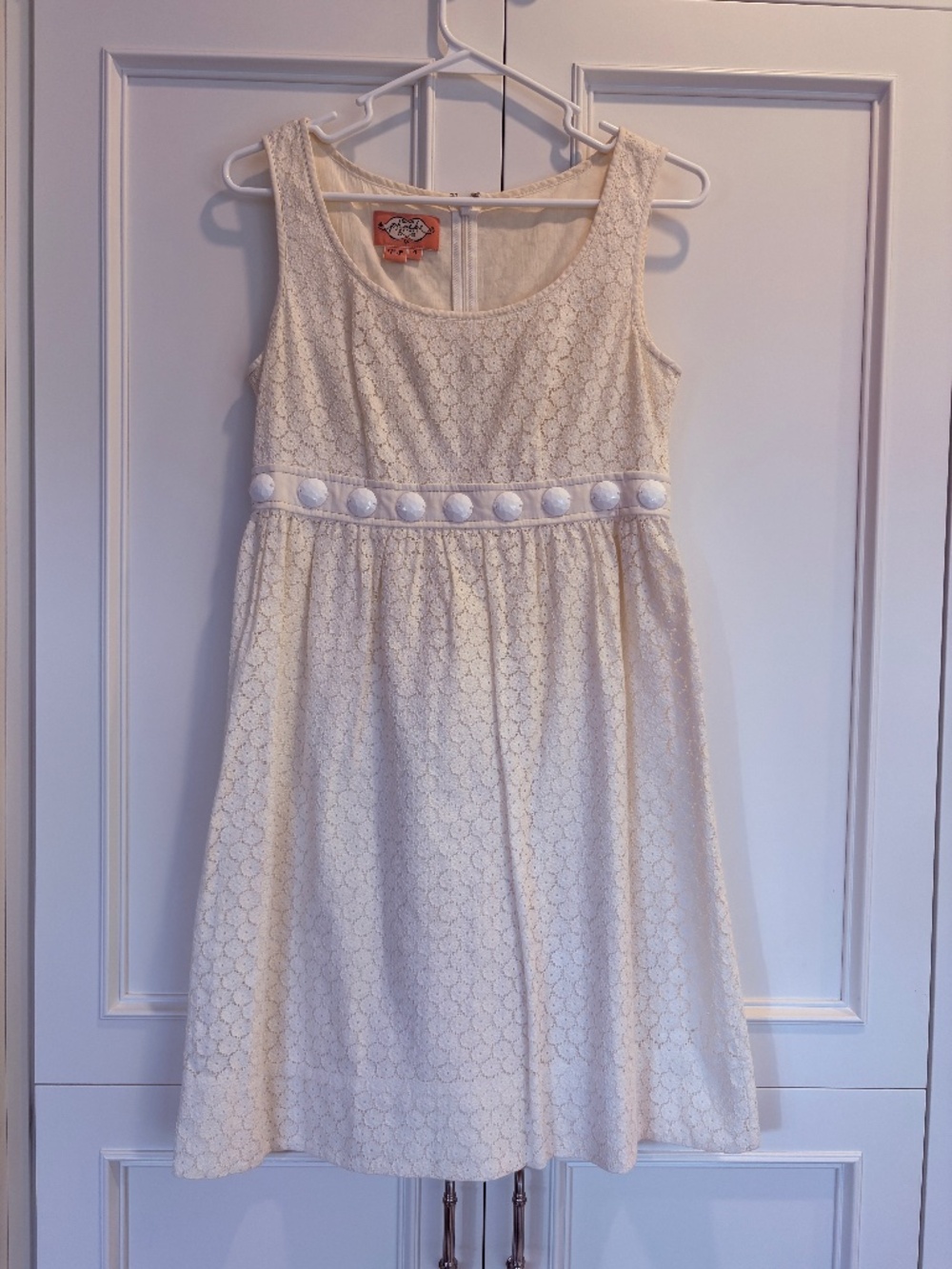 Phoebe Couture Cream Lace Wedding or Summer Party dress